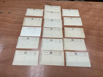 Lot 1405 - GB postcards boxing related J Beagles, real photographs to incl Jack Dempsey, Bombardier Wells, Jimmy Wilde and others (16)