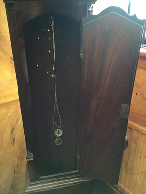 Lot 716 - R. Welsh, Dalkeith, late 18th century 8 day longcase clock