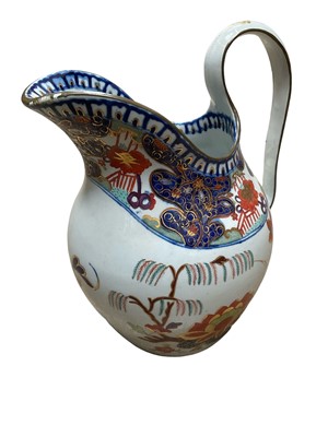 Lot 738 - Early 19th century pearlware jug, inscribed Turners Patent, 23cm high