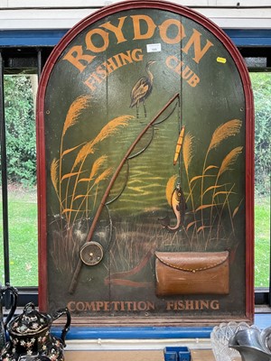 Lot 105 - Roydon Fishing Club novelty sign