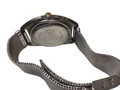 Lot 1087 - East German Glashütte Spezimatic calendar wristwatch