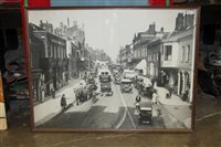 Lot 3671 - 1920s enlarged photograph of Head Street,...