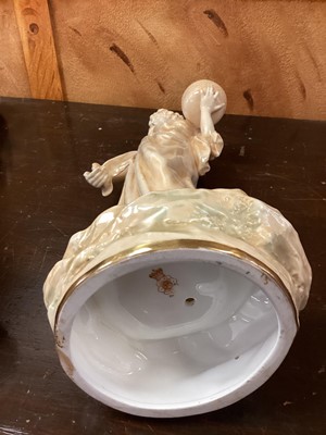 Lot 1149 - Pair of Royal Doulton Burslem figures of female water carriers