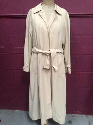 Lot 381 - Two vintage Aquascutum women's trench coats