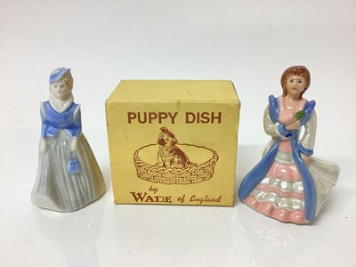 Lot 1252 - Collection of Wade Whimsies and other Wade figures to include Sooty and Sweep, three 1950s boxed first whimsies