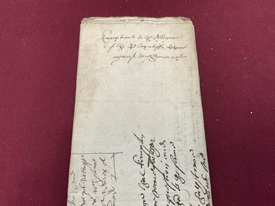 Lot 803 - Of Norfolk and Sir Edward Coke (1552-1634) interest: Large archive of indentures on vellum and paper