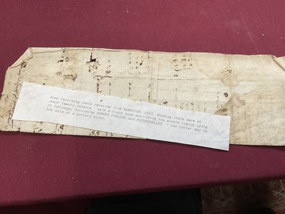 Lot 803 - Of Norfolk and Sir Edward Coke (1552-1634) interest: Large archive of indentures on vellum and paper