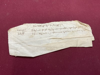 Lot 803 - Of Norfolk and Sir Edward Coke (1552-1634) interest: Large archive of indentures on vellum and paper