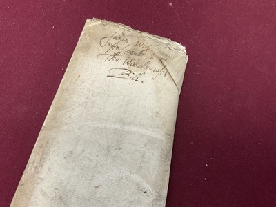 Lot 803 - Of Norfolk and Sir Edward Coke (1552-1634) interest: Large archive of indentures on vellum and paper