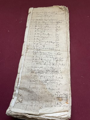 Lot 803 - Of Norfolk and Sir Edward Coke (1552-1634) interest: Large archive of indentures on vellum and paper