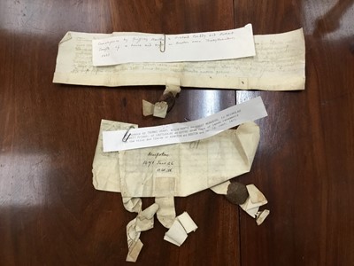 Lot 806 - Of Norfolk interest: Good collection of early indentures on vellum and paper