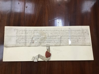 Lot 806 - Of Norfolk interest: Good collection of early indentures on vellum and paper