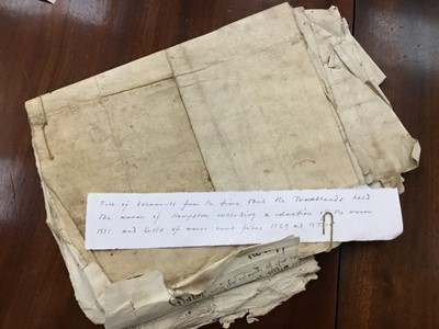 Lot 806 - Of Norfolk interest: Good collection of early indentures on vellum and paper