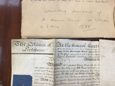 Lot 806 - Of Norfolk interest: Good collection of early indentures on vellum and paper