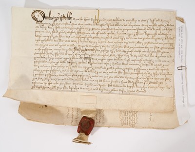 Lot 806 - Of Norfolk interest: Good collection of early indentures on vellum and paper