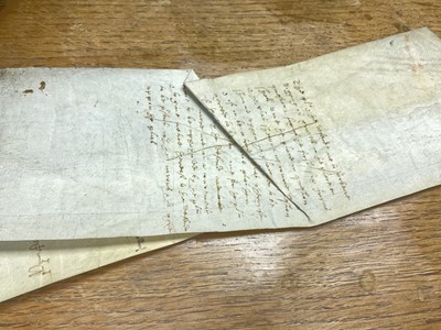 Lot 806 - Of Norfolk interest: Good collection of early indentures on vellum and paper