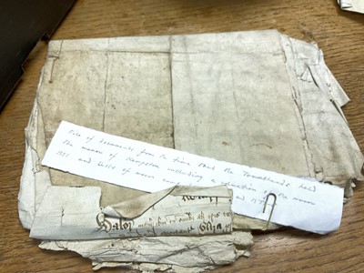 Lot 806 - Of Norfolk interest: Good collection of early indentures on vellum and paper