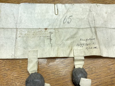 Lot 806 - Of Norfolk interest: Good collection of early indentures on vellum and paper