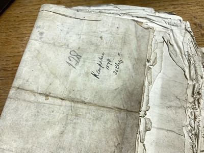 Lot 806 - Of Norfolk interest: Good collection of early indentures on vellum and paper