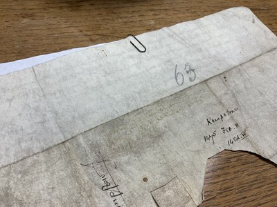 Lot 806 - Of Norfolk interest: Good collection of early indentures on vellum and paper