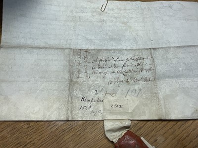 Lot 806 - Of Norfolk interest: Good collection of early indentures on vellum and paper