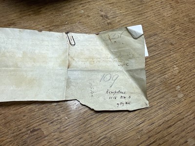 Lot 806 - Of Norfolk interest: Good collection of early indentures on vellum and paper