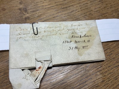 Lot 806 - Of Norfolk interest: Good collection of early indentures on vellum and paper