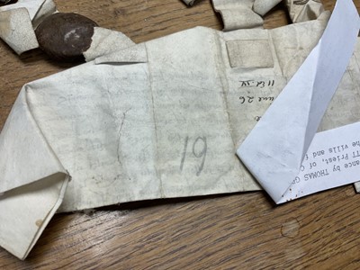 Lot 806 - Of Norfolk interest: Good collection of early indentures on vellum and paper