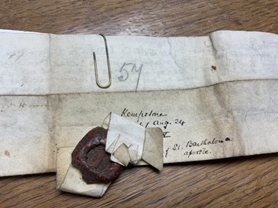 Lot 806 - Of Norfolk interest: Good collection of early indentures on vellum and paper