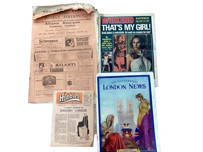 Lot 1470 - Illustrated London News Coronation KGV, Hobbies Weekly, Weekly Illustrated, Oicture Post, Reveille and other magazines.