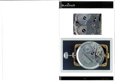 Lot 625 - Rare 1950s Blancpain Fifty Fathoms wristwatch with paperwork
