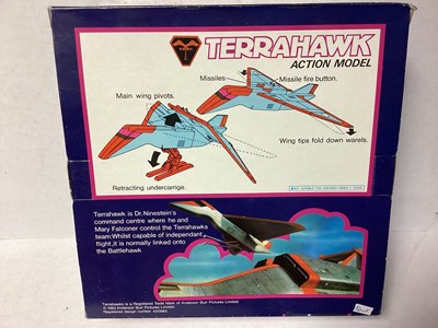 Lot 93 - Bandai (c1983) Gerry Anderson & Christopher Burrs Terrahawks Terrahawk action model, in window box No.0988702 (1)
