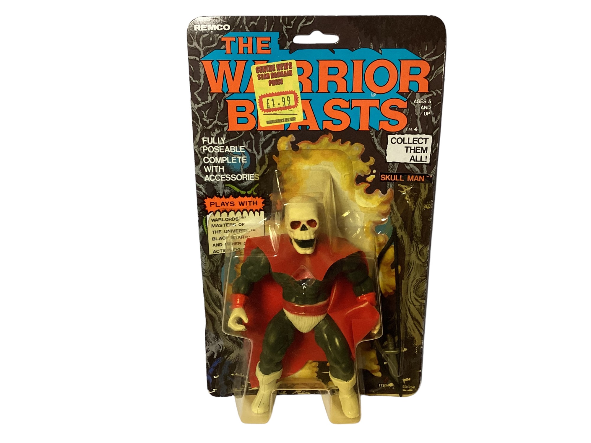 Vintage Remco Skullman from newest warrior beasts