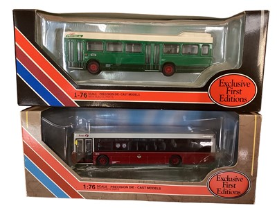 Lot 1908 - Exclusive First Editions Buses, built boxed (24)