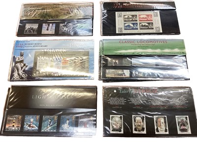 Lot 1499 - Stamps GB presentation pack accumulation, commemorative, definitive and booklet panes.