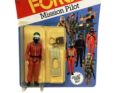 Lot 4 - Palitoy Action Man Action Force Series 1 Mission Pilot, on card with blister pack (1)