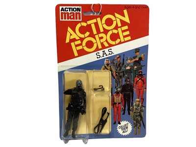 Lot 5 - Palitoy Action Man Action Force Series 1 S.A.S, on card with blister pack (1)