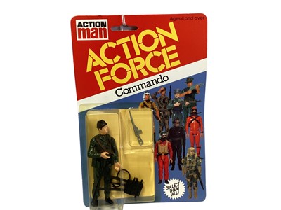 Lot 6 - Palitoy Action Man Action Force Series 1 Commando, on card with blister pack (1)