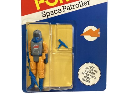 Lot 9 - Palitoy Action Man Action Force Space Patroller (Space Security Trooper Weapon), on card with blister pack (1)