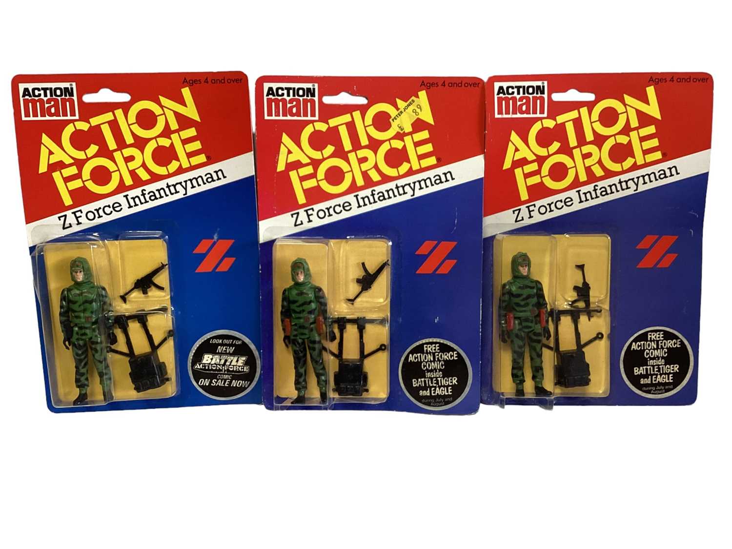 Lot 16 - Palitoy Action Man Action Force Z Force
