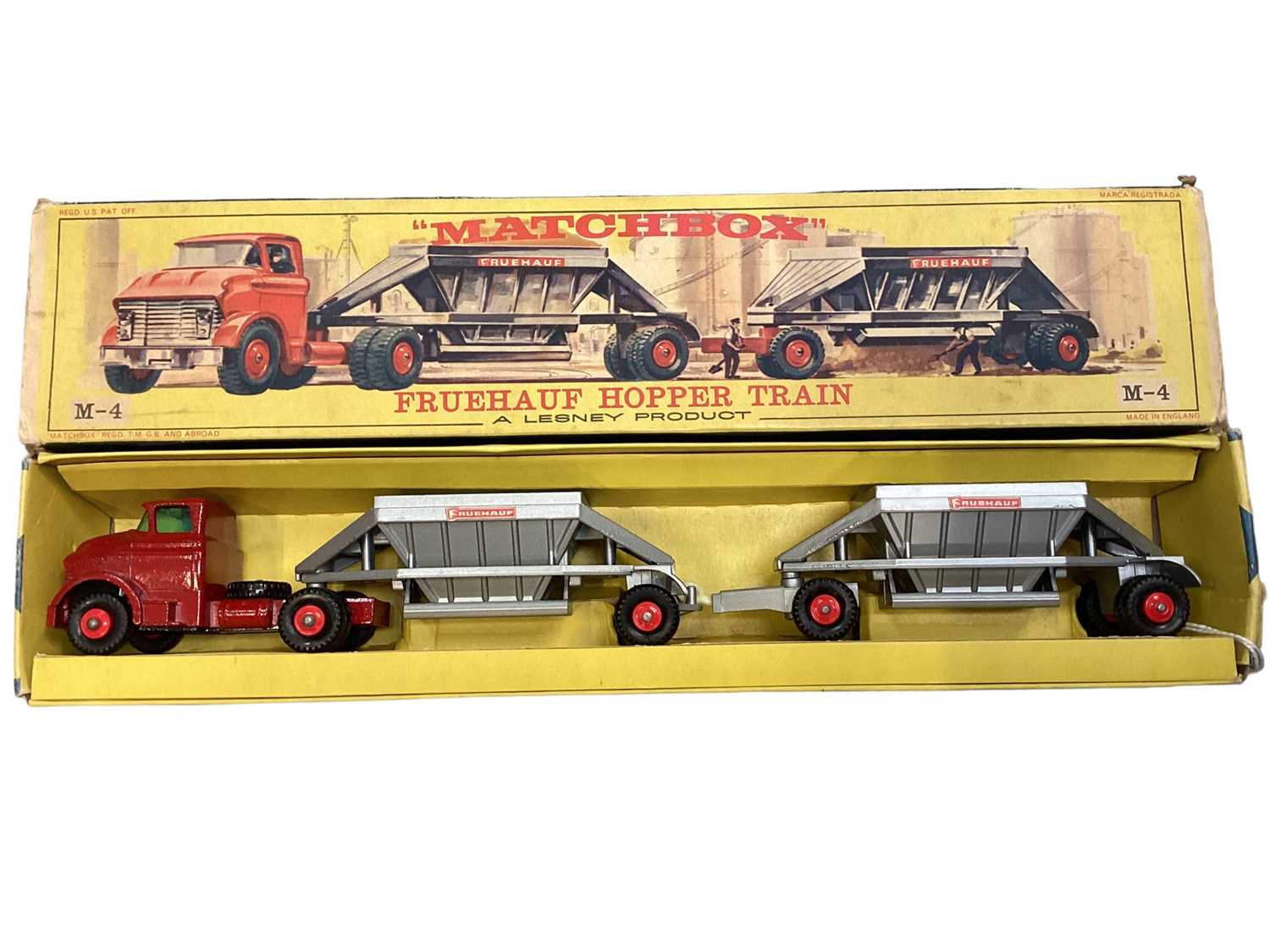 Lot 1933 Matchbox Major Pack M4 Hopper Train in