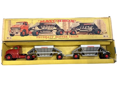 Lot 1933 - Matchbox Major Pack M-4 Hopper Train in original box