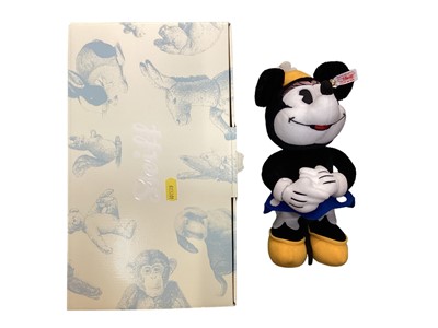 Lot 1938 - Steiff Disney Mickey Mouse no. 354939 and Minnie Mouse no. 354946, both boxed