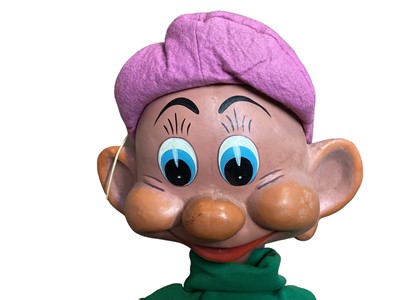 Lot 1960 - Pelham Puppet shop display sized Snow White & the Seven Dwarves "Dopey" (1)