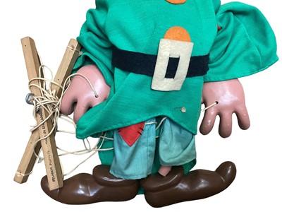Lot 1960 - Pelham Puppet shop display sized Snow White & the Seven Dwarves "Dopey" (1)