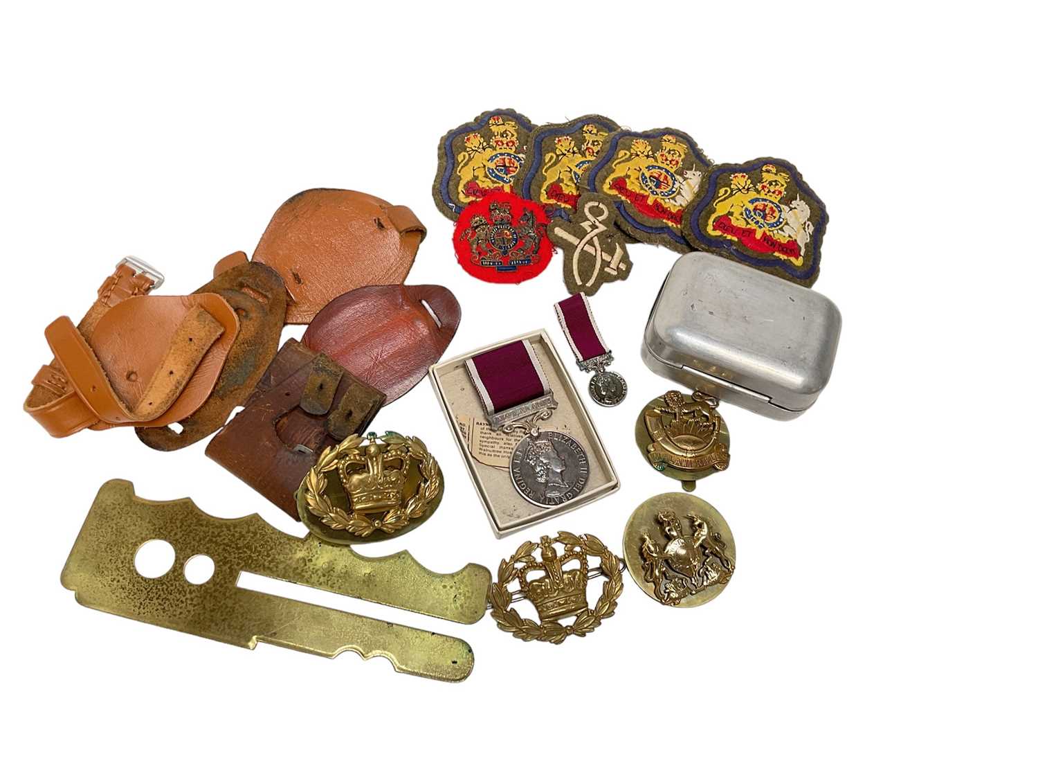 Lot 748 - Elizabeth II Army Long Service and Good