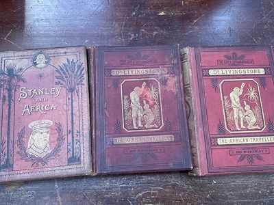 Lot 1721 - Henry Morton Stanley - Through the Dark Continent,  London, Newnes, 1899, 2 volumes, others