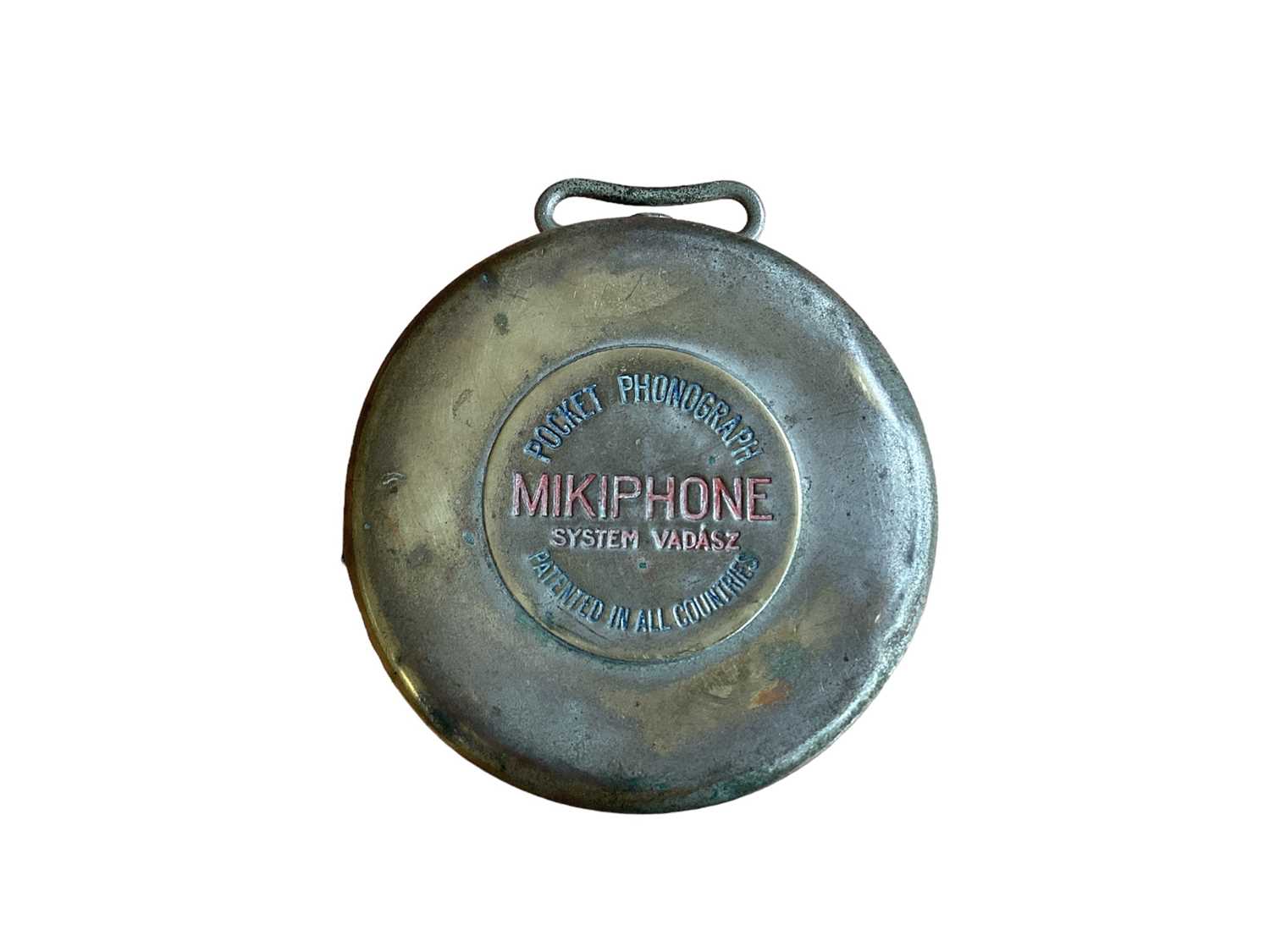 Lot 2207 - Mikiphone pocket phonograph