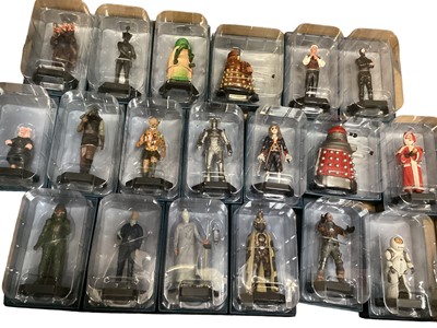 Lot 1977 - BBC Dr Who Collectable Figures No.s 101-150 (146-149 missing), boxed
