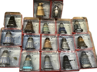 Lot 1980 - BBC Dr Who Special Dalek Collectable Figures No.s 1-20 (No.s 9, 15, 16 missing), boxed